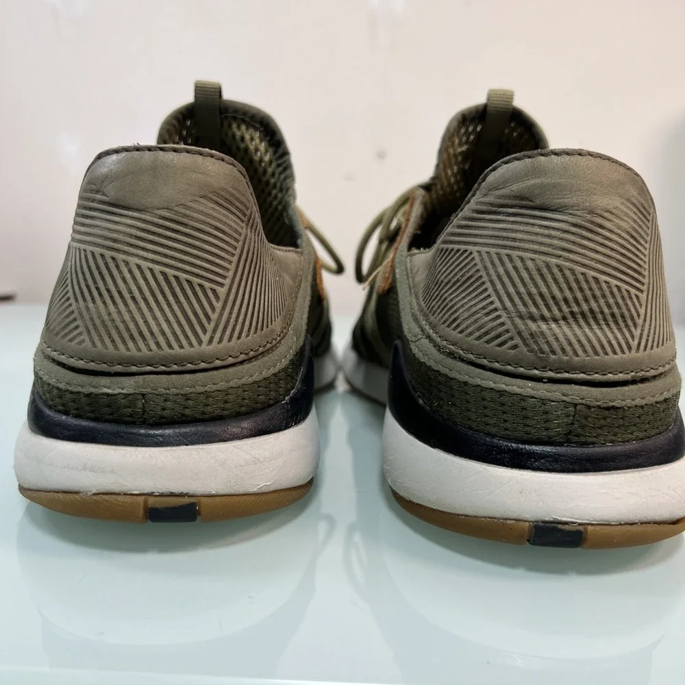 OluKai Mio‎ Li Men's 13 Olive Mesh Sneakers Comfort Casual Walking Shoes